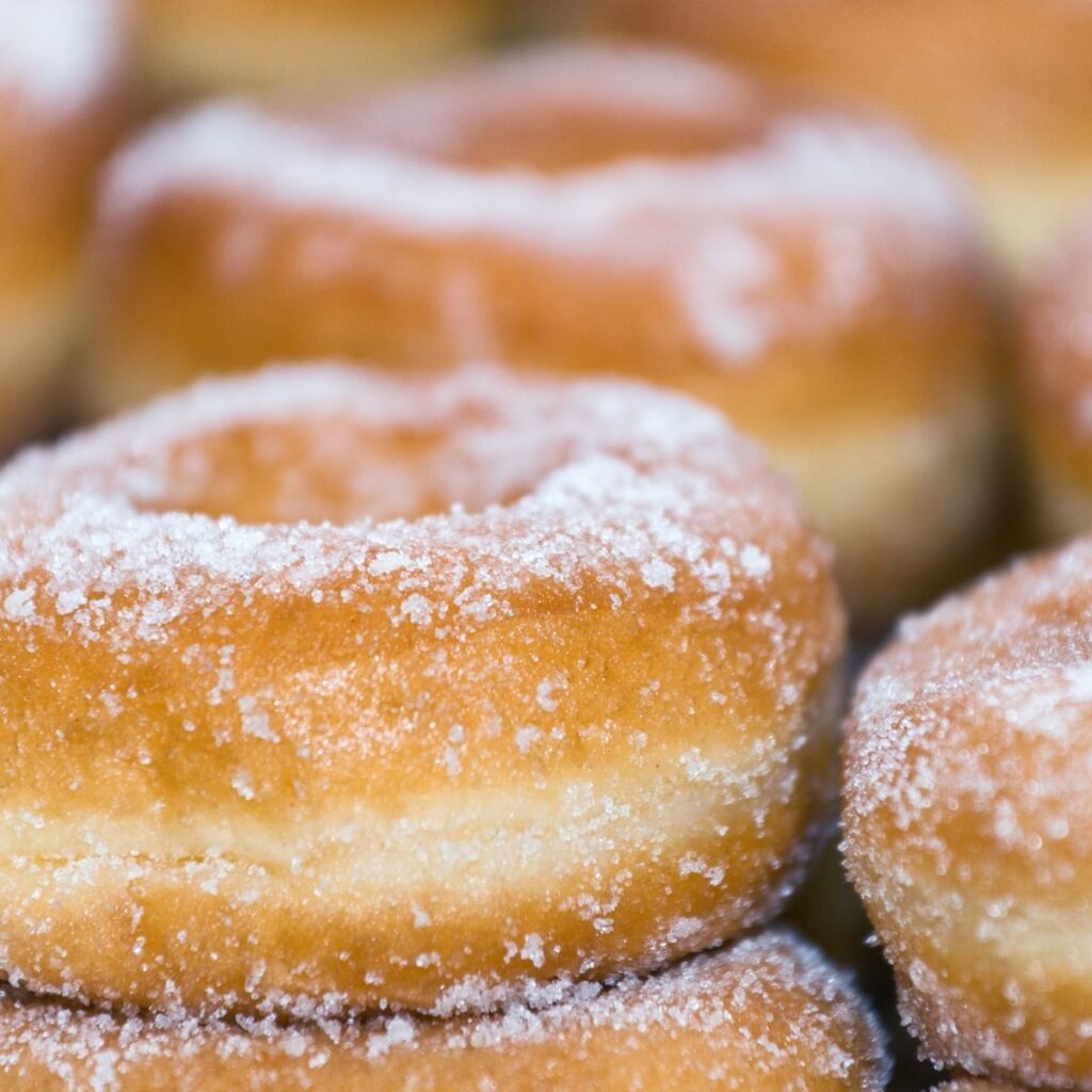 Easy Air Fryer Vegan Donuts (2 Ingredient) SueSeaQPI