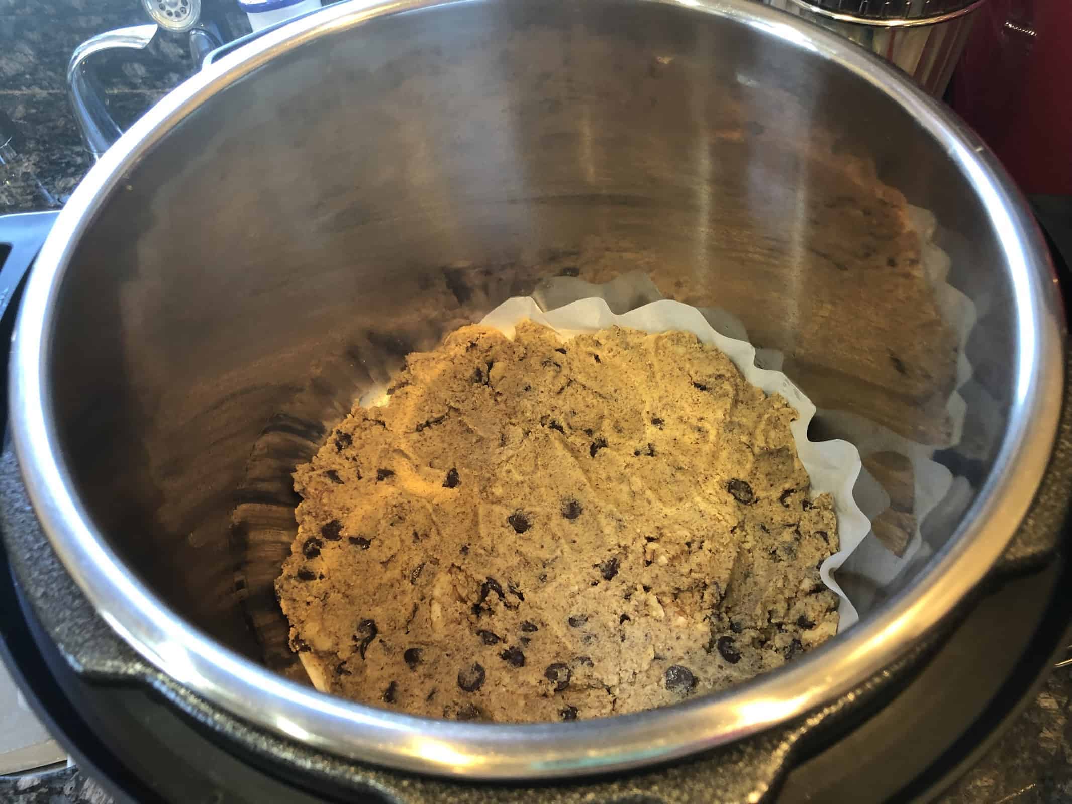 Cookie Dough in the instant pot