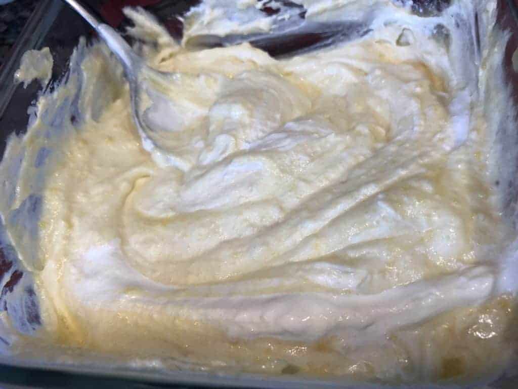 Lemon Whip Filling with a spoon
