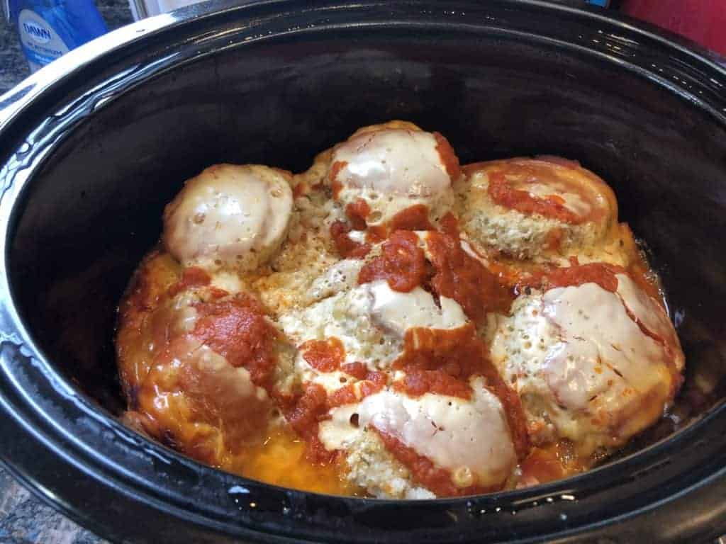 Quick and Healthy Eggplant Parmigiana in the Crock Pot SueSeaQPI