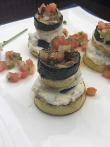 Summer Squash Stacks Yum