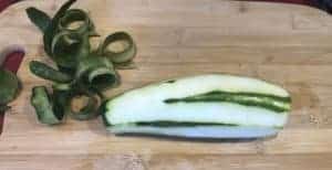 Fresh Peeled Cucumber