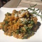 Butternut Squash Risotto with Kale