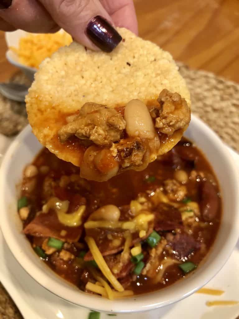 Healthy Weight Watchers Instant Pot Turkey Chili Recipe SueSeaQPI