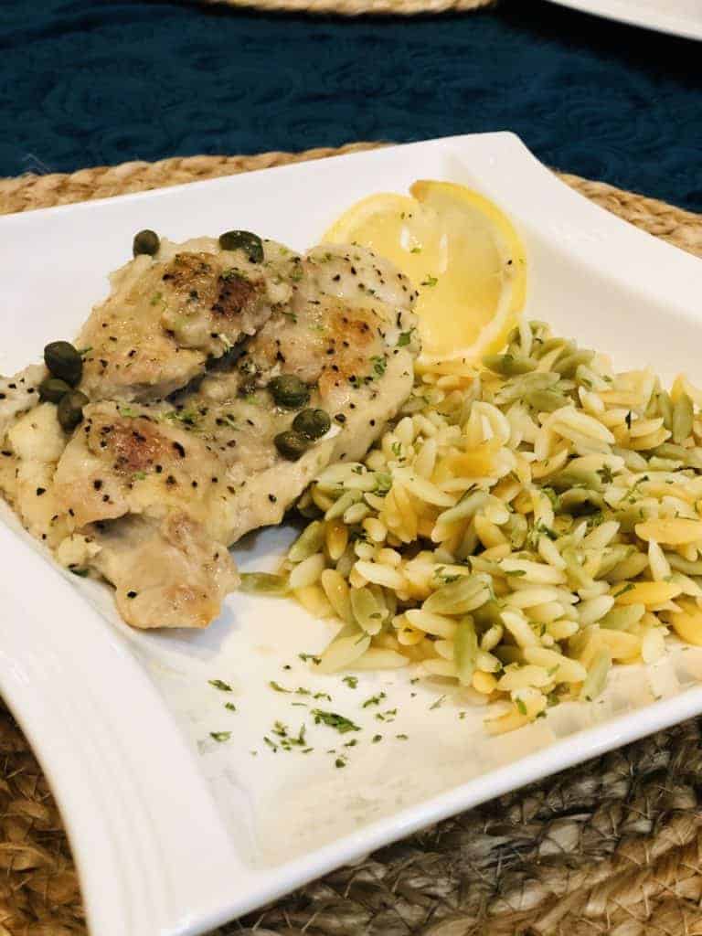 LemonCaper Chicken Thighs Make it today for Dinner SueSeaQPI