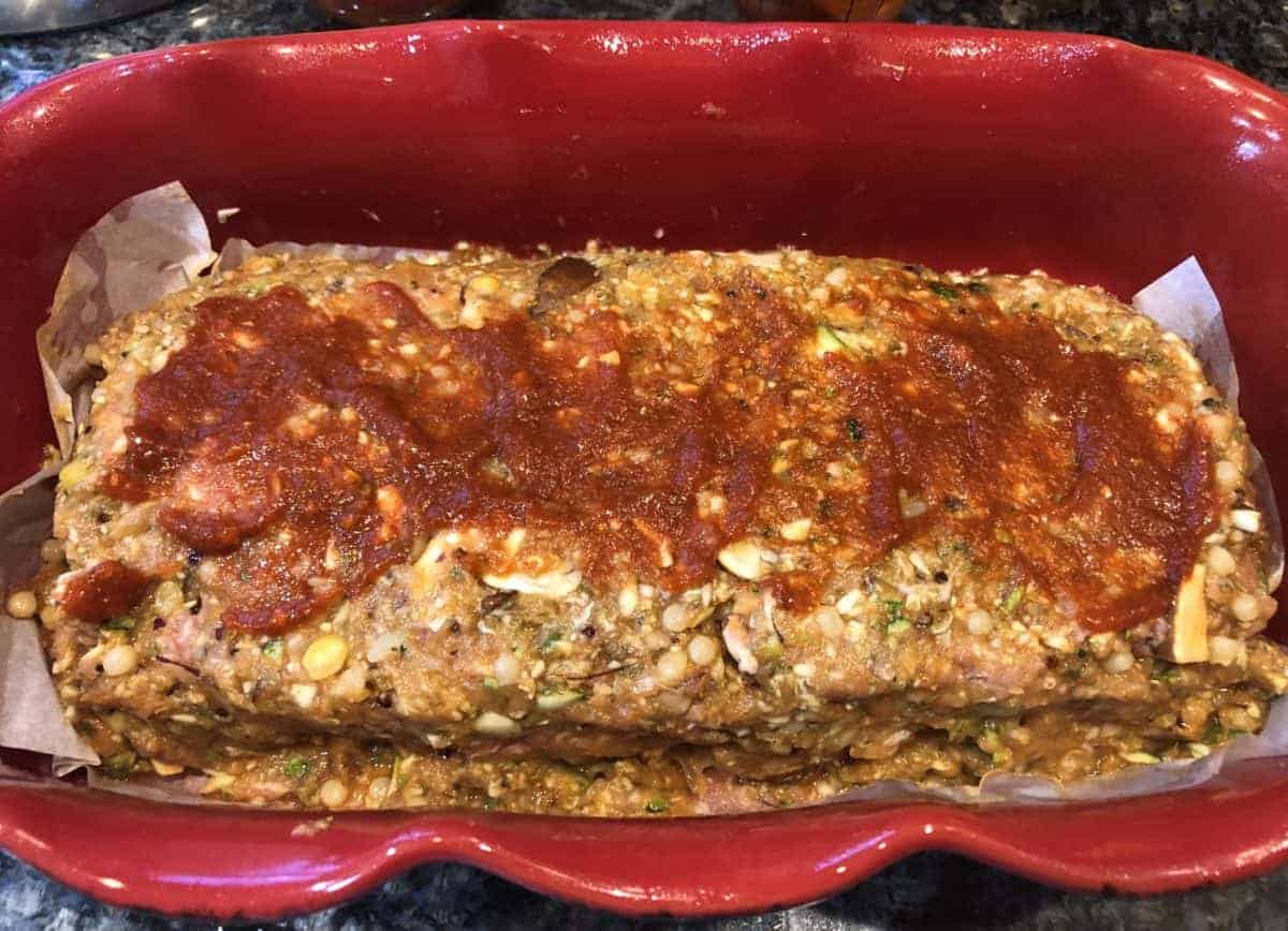 Easy Low Carb Turkey Meatloaf Recipe with Quinoa SueSeaQPI