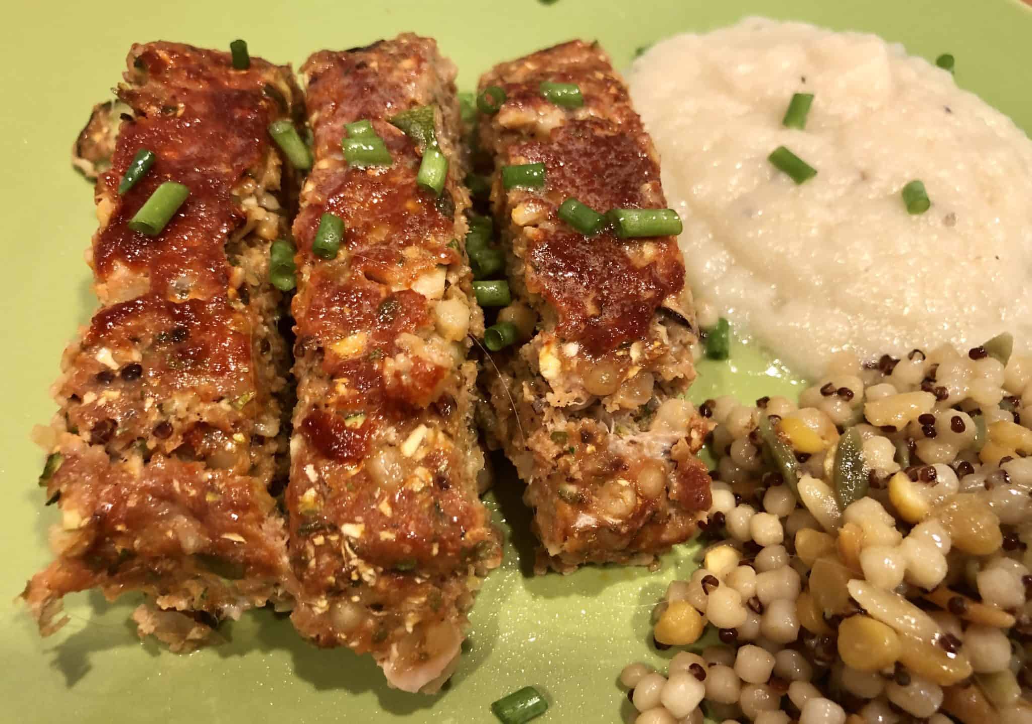 Easy Low Carb Turkey Meatloaf Recipe with Quinoa SueSeaQPI