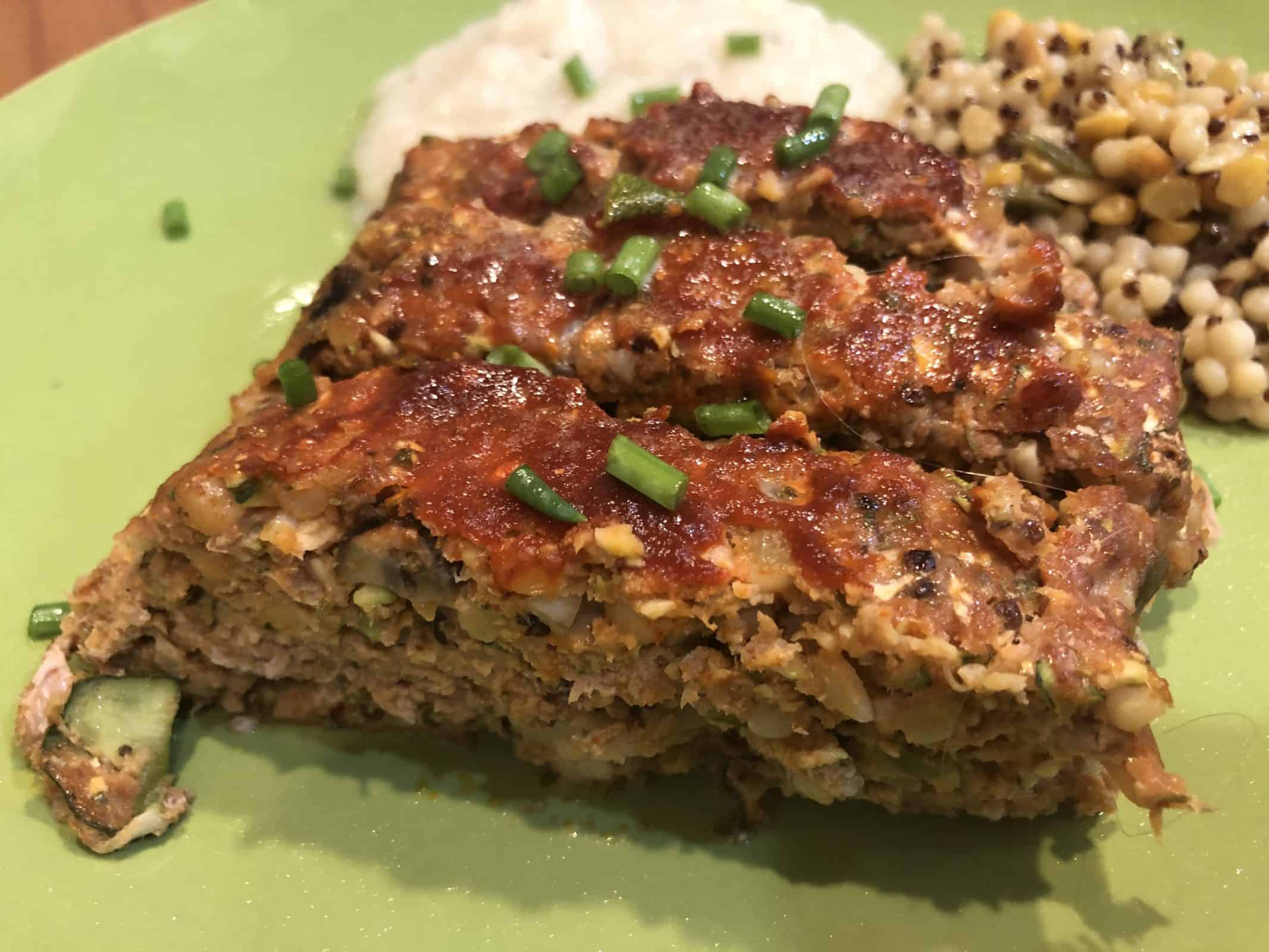 Easy Low Carb Turkey Meatloaf Recipe with Quinoa SueSeaQPI