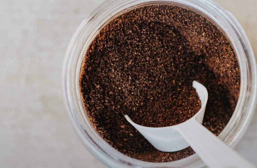 fresh ground coffee