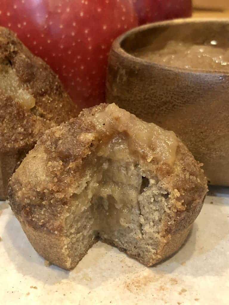 Fresh Baked Cinnamon Apple Muffins