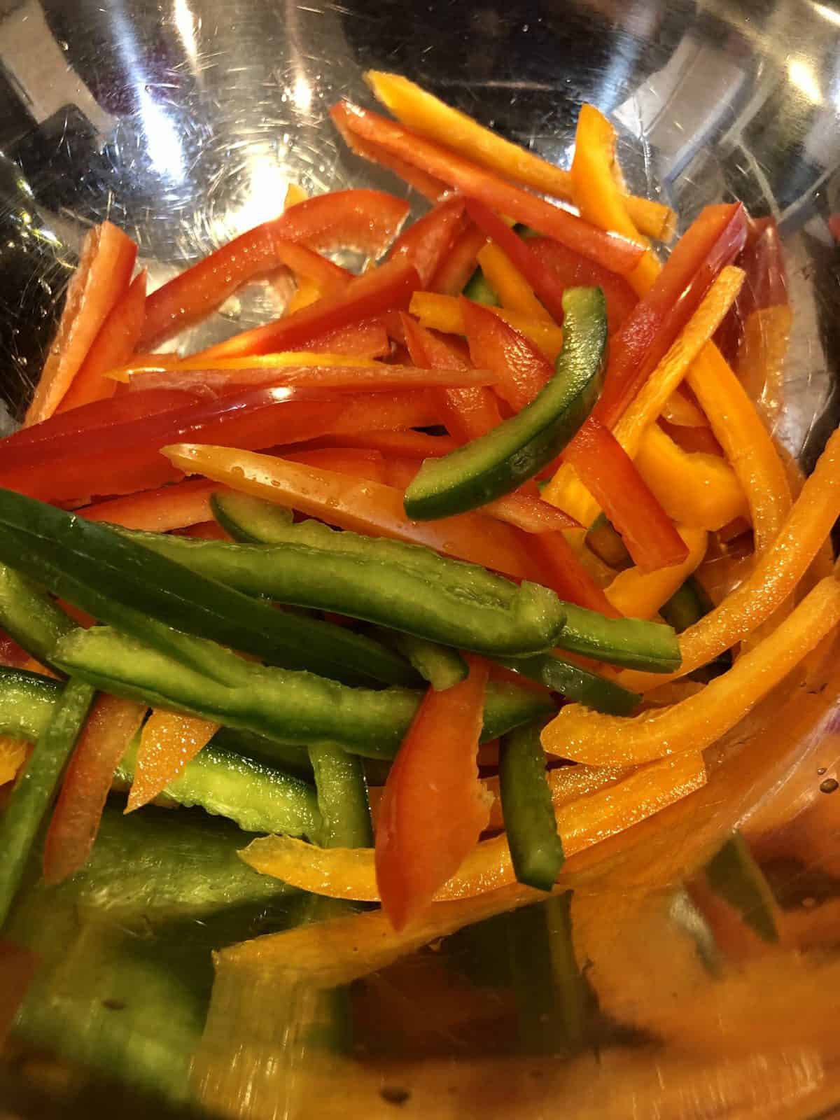 A mixture of Bell Peppers