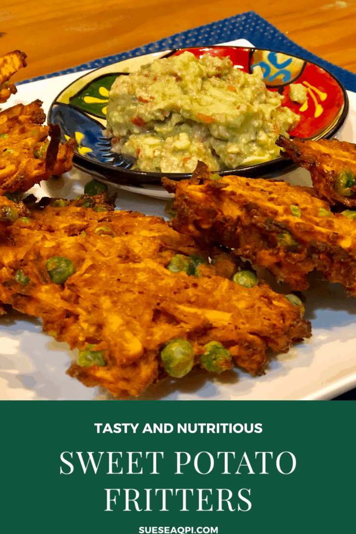 Curried Sweet Potato Fritters