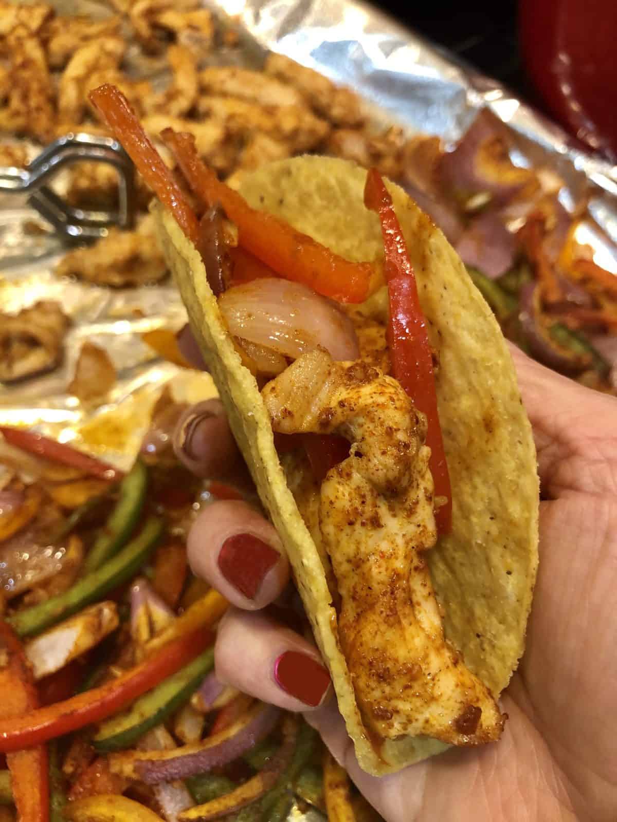 Skinny Chicken Taco