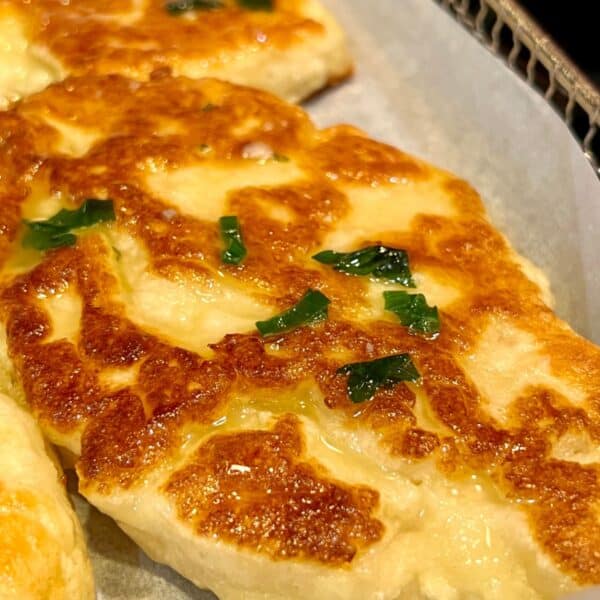 Quick & Easy Naan Bread Recipe with Yogurt (Only 2 Ingredients) SueSeaQPI