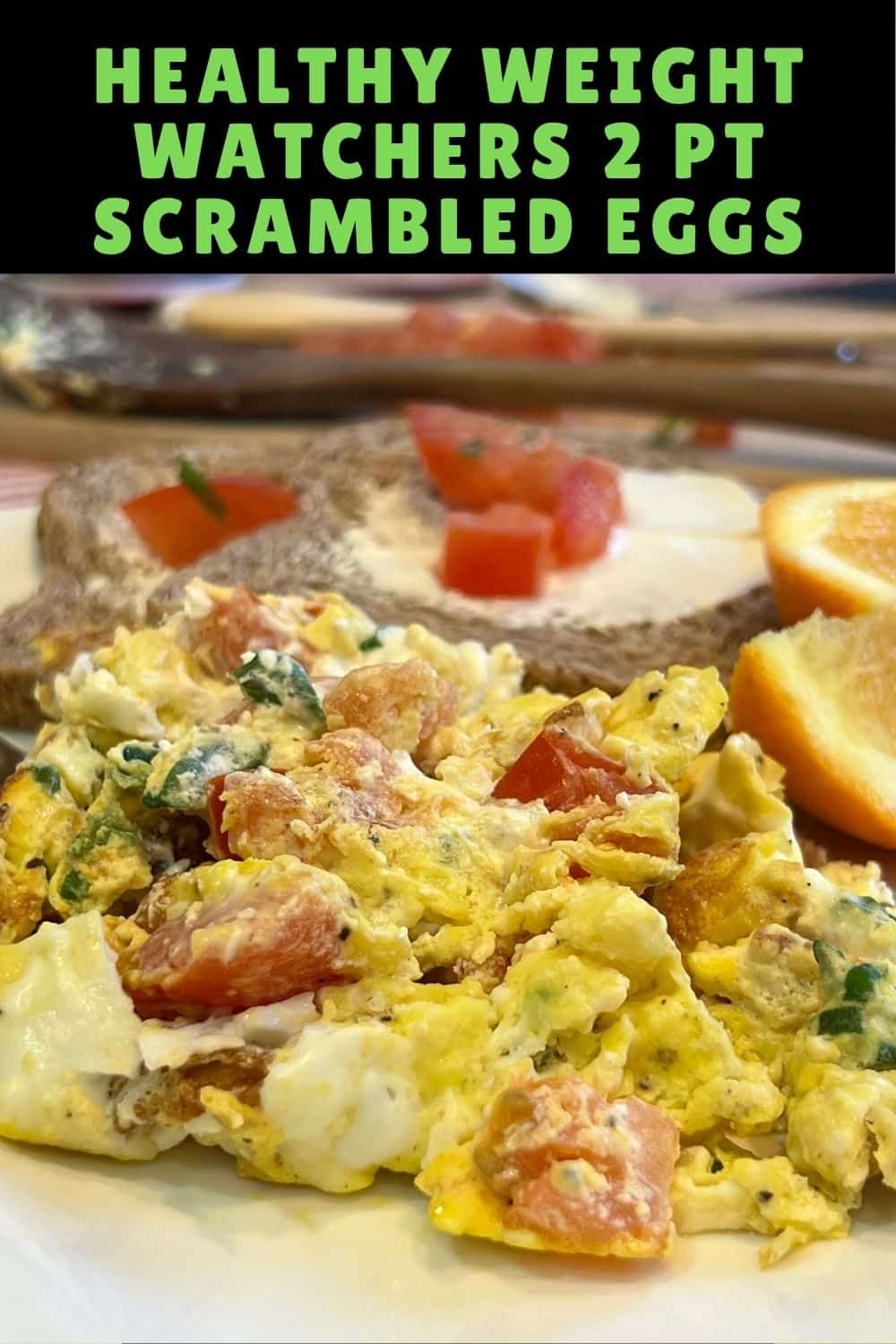 Healthy Weight Watchers 2 Point Scrambled Eggs
