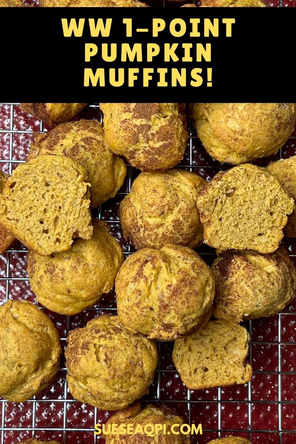 WW 1 Point Pumpkin Ricotta Mini Muffins