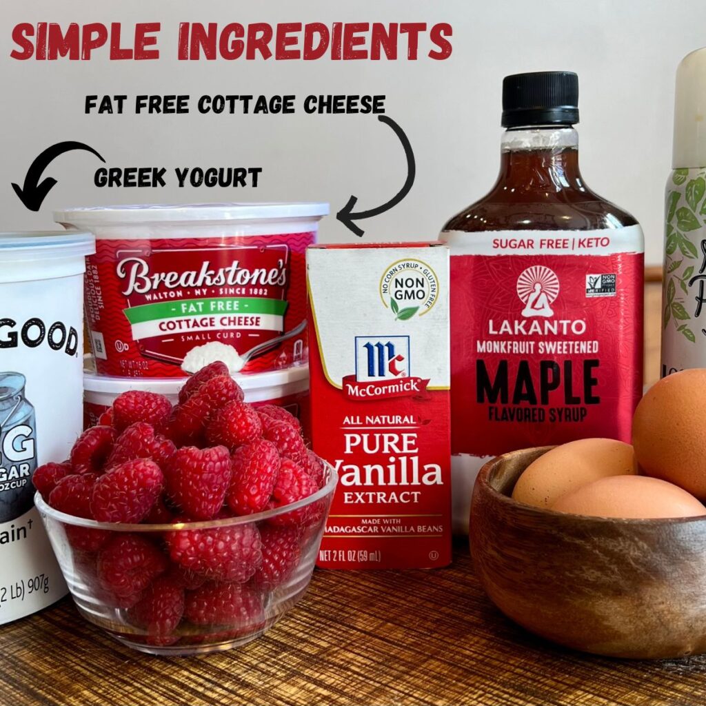 WW Crustless Vanilla Cheesecake with Cottage Cheese SueSeaQPI