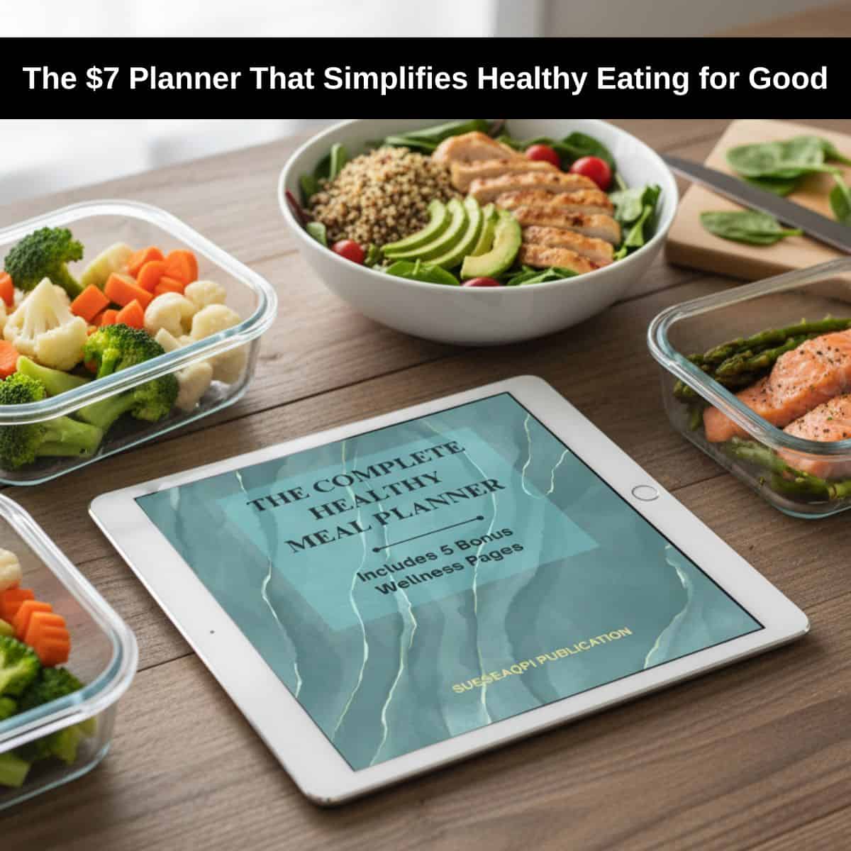 Healthy meal planner