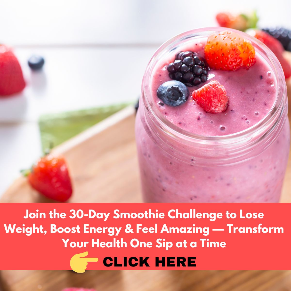A berry smoothie