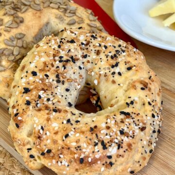 High-Protein Cottage Cheese Bagels Viral Recipe - SueSeaQPI