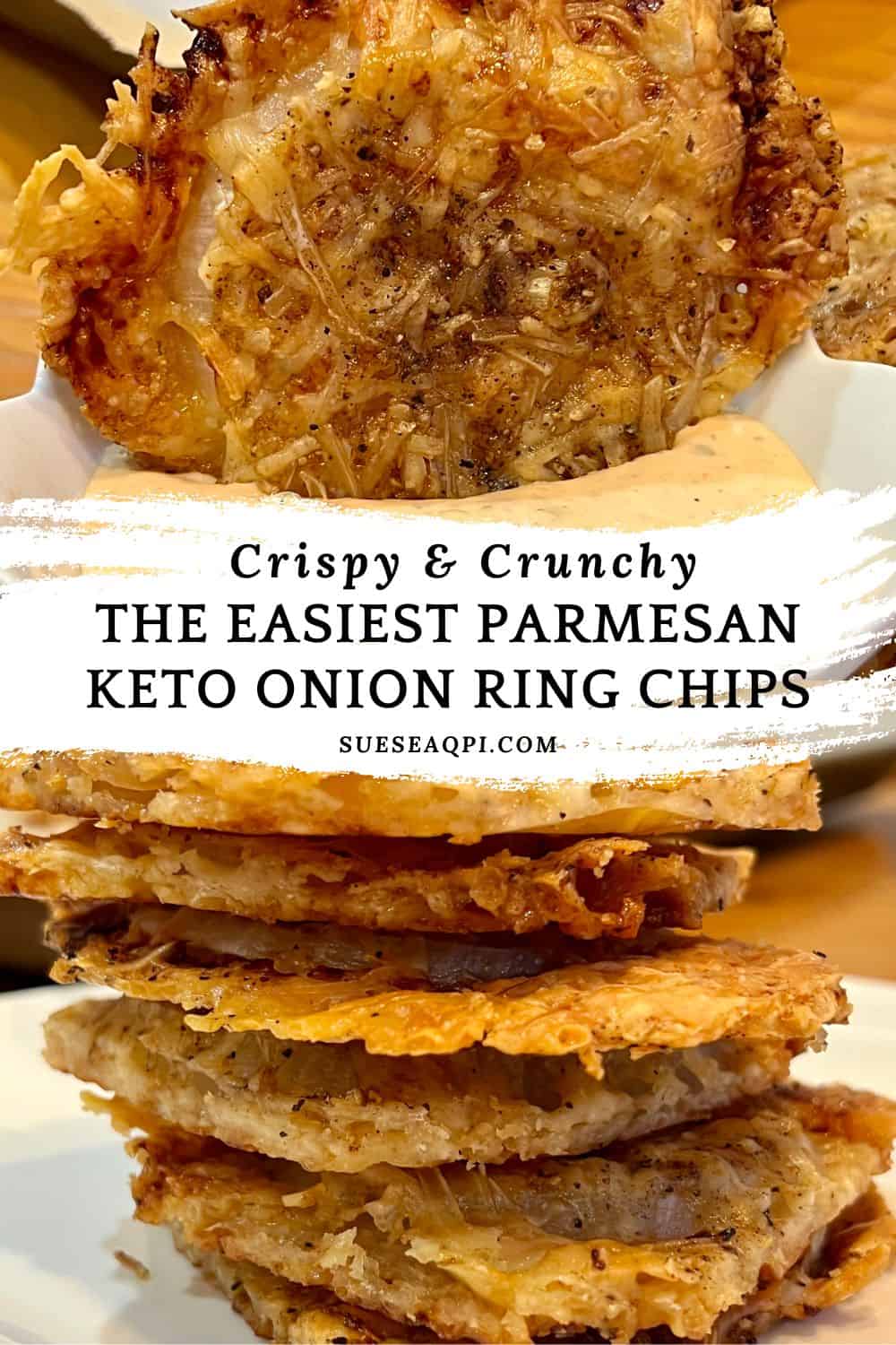Crispy Crunchy Keto Onion Ring Chips