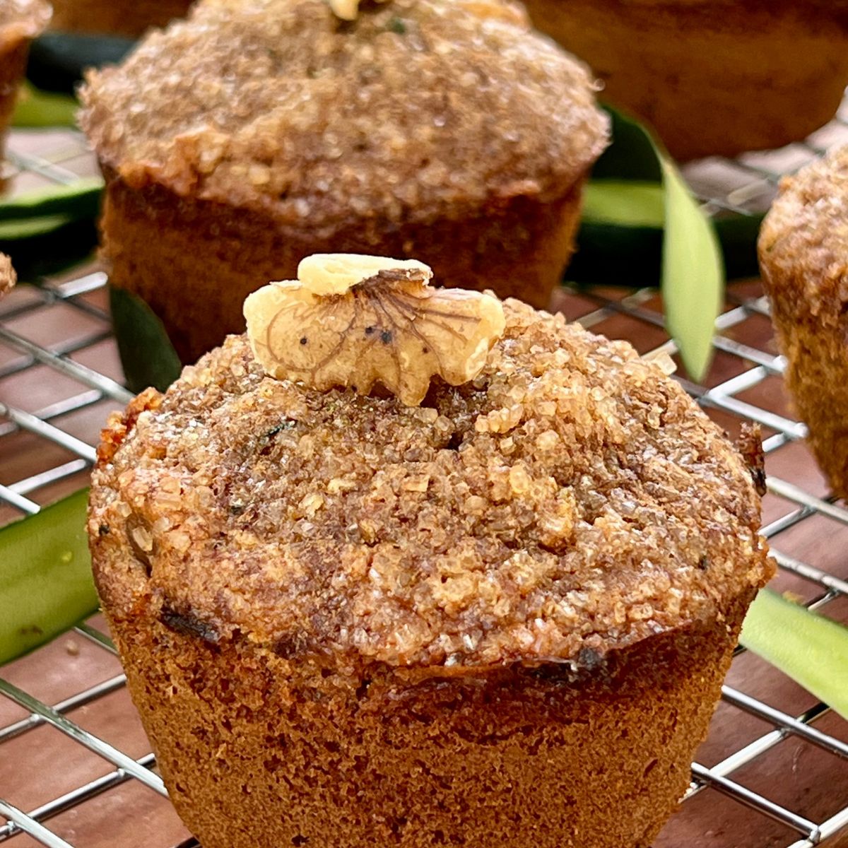 Healthy Zucchini Muffins