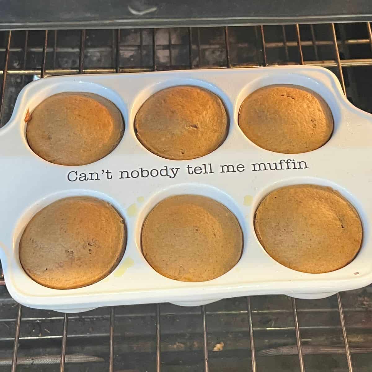 Baked chai-spiced muffins