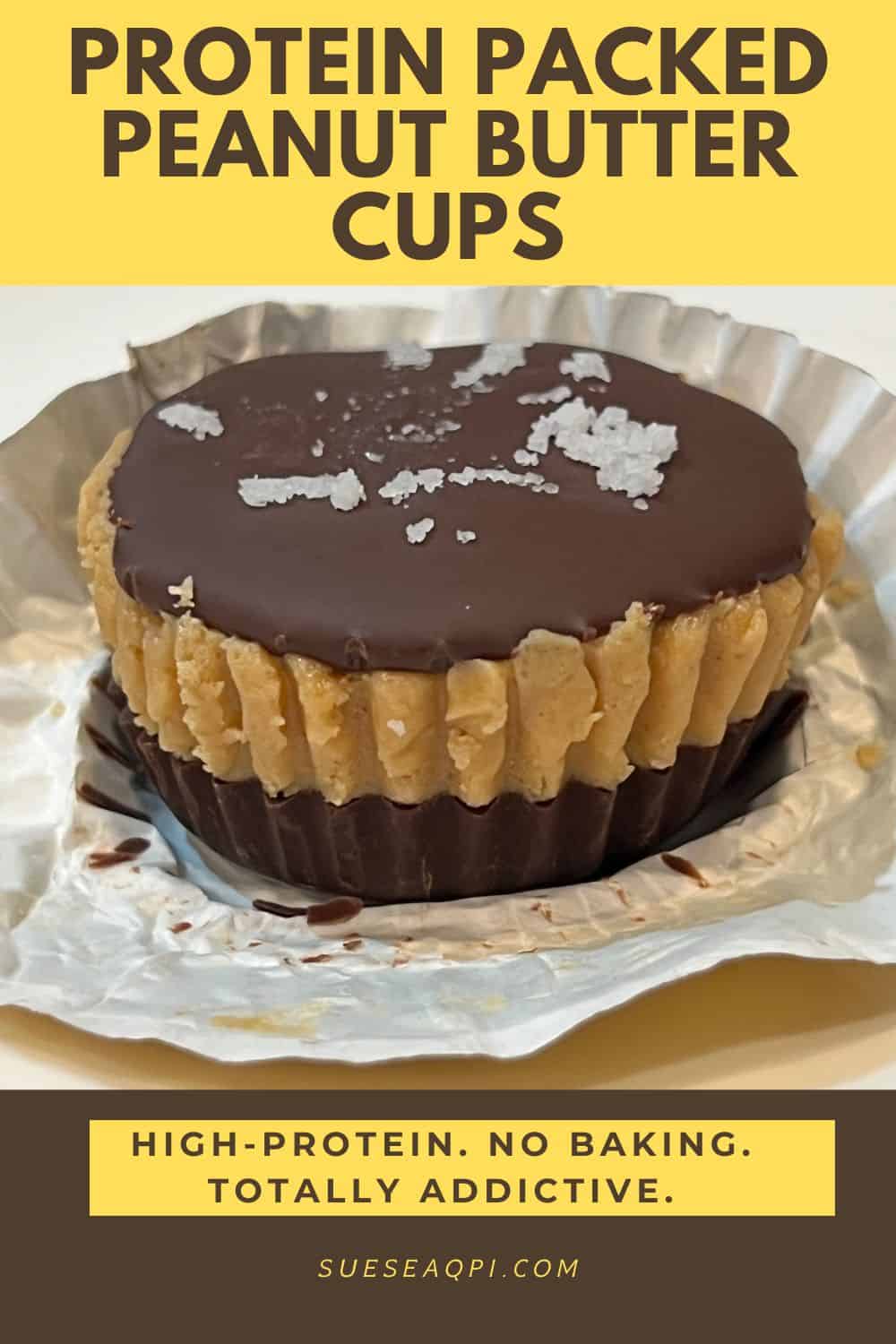 Protein packed peanut butter cup