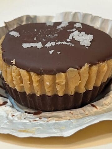 High protein peanut butter cup