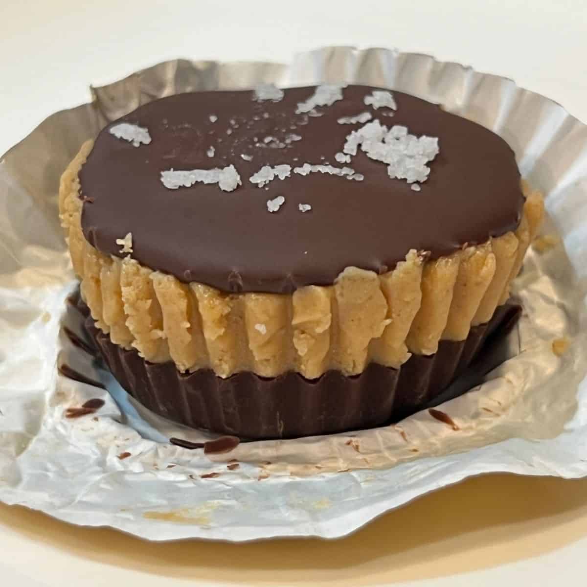 High protein peanut butter cup
